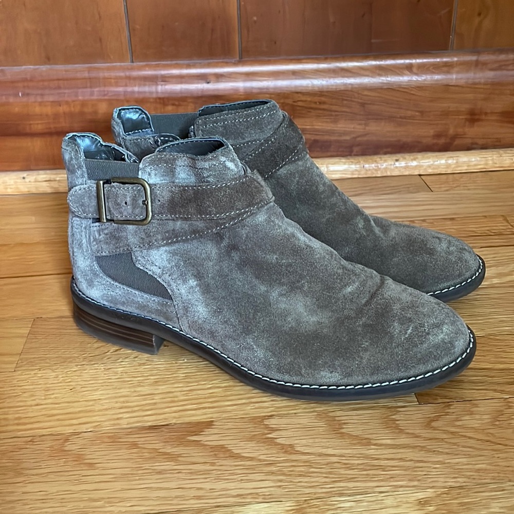 Clarks Suede Booties